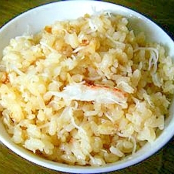 蟹すきに飽きたら、簡単!美味しい!濃厚蟹飯!